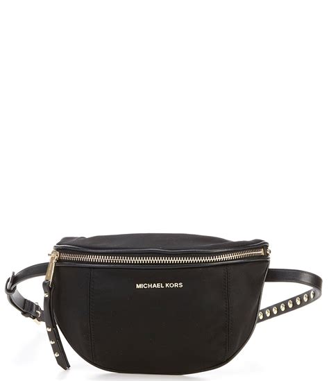 michael kors leila belt bag|Leila Small Nylon Belt Bag .